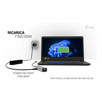D I-TEC USB-C CHARGE HUB 5 PORTS
