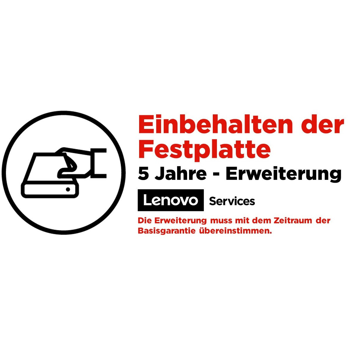 G Lenovo Service Add on - Keep your Drive - auf 5 Jahre