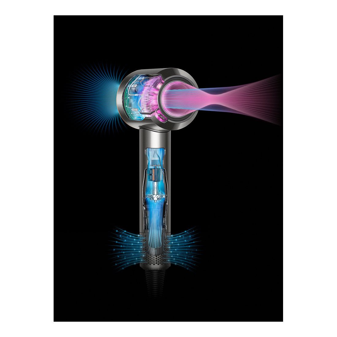 Dyson Supersonic Haartrockner Nachtblau/Kupfer