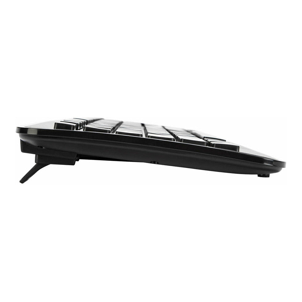 TARGUS - Tastatur-und-Maus-Set - Kombination - full size - kabellos - 2.4 GHz - AZERTY - Franzsisch - Schwarz