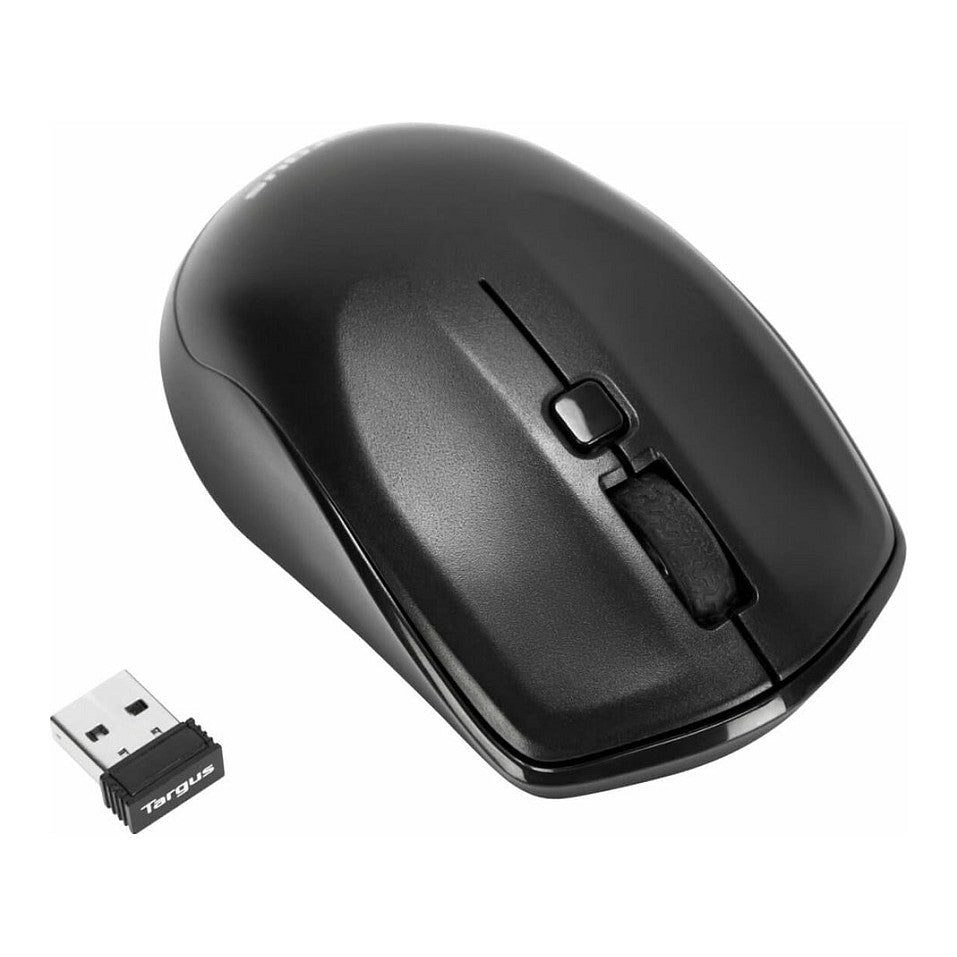 TARGUS - Tastatur-und-Maus-Set - Kombination - full size - kabellos - 2.4 GHz - AZERTY - Franzsisch - Schwarz