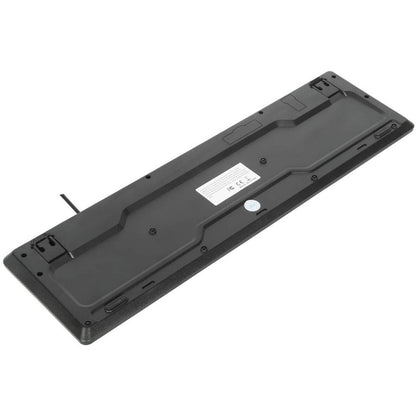 TARGUS - Tastatur-und-Maus-Set - full size - antimicrobial - USB - QWERTY - Spanisch - Schwarz