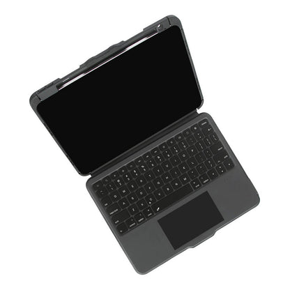 TARGUS Versavu - Tastatur und Foliohlle - hinterleuchtet - kabellos - Bluetooth 5.0 - QWERTY - Spanisch - Schwarz