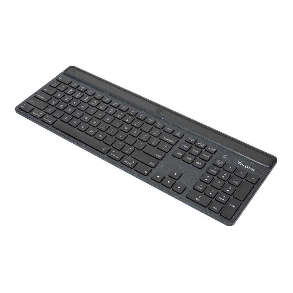 TARGUS EcoSmart antimicrobial hintergrundbeleuchtet - kabellos - Bluetooth 5.0 - QWERTY - Nordisch