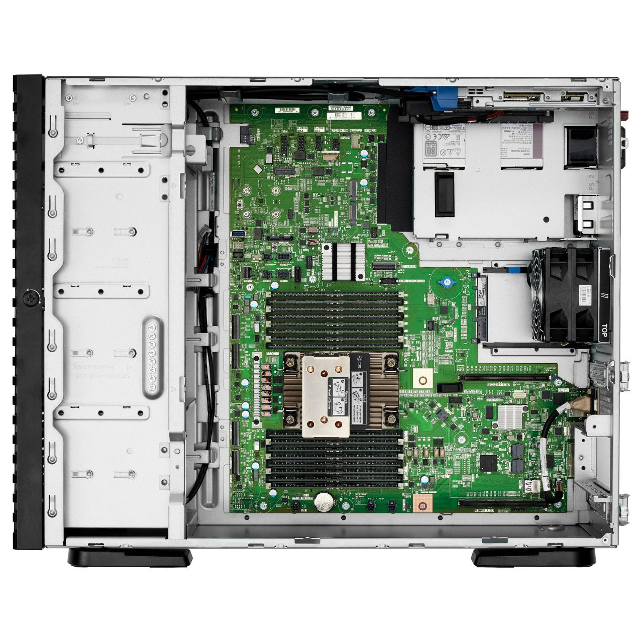 Server HPE ProLiant ML110 Gen11 Intel Xeon Silver 4510 2.4GHz 12c 1P 2x32GB-R 8SFF NS204i-u MR408i-o 2x1000W PS EU Server
