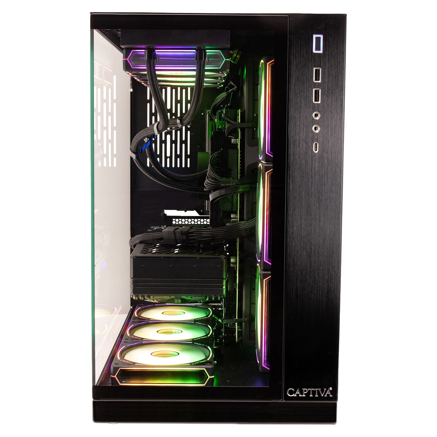 Captiva PC Highend Gaming I90-064 i9-14900KF 64GB/2TB SSD RTX 5070 Win 11