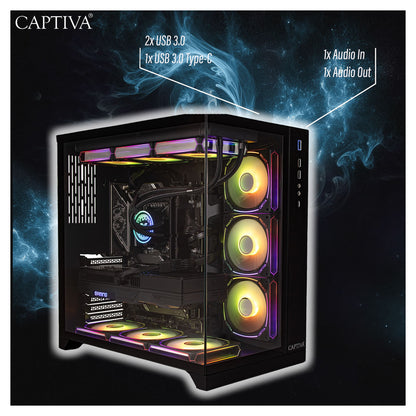 Captiva PC Highend Gaming I90-064 i9-14900KF 64GB/2TB SSD RTX 5070 Win 11