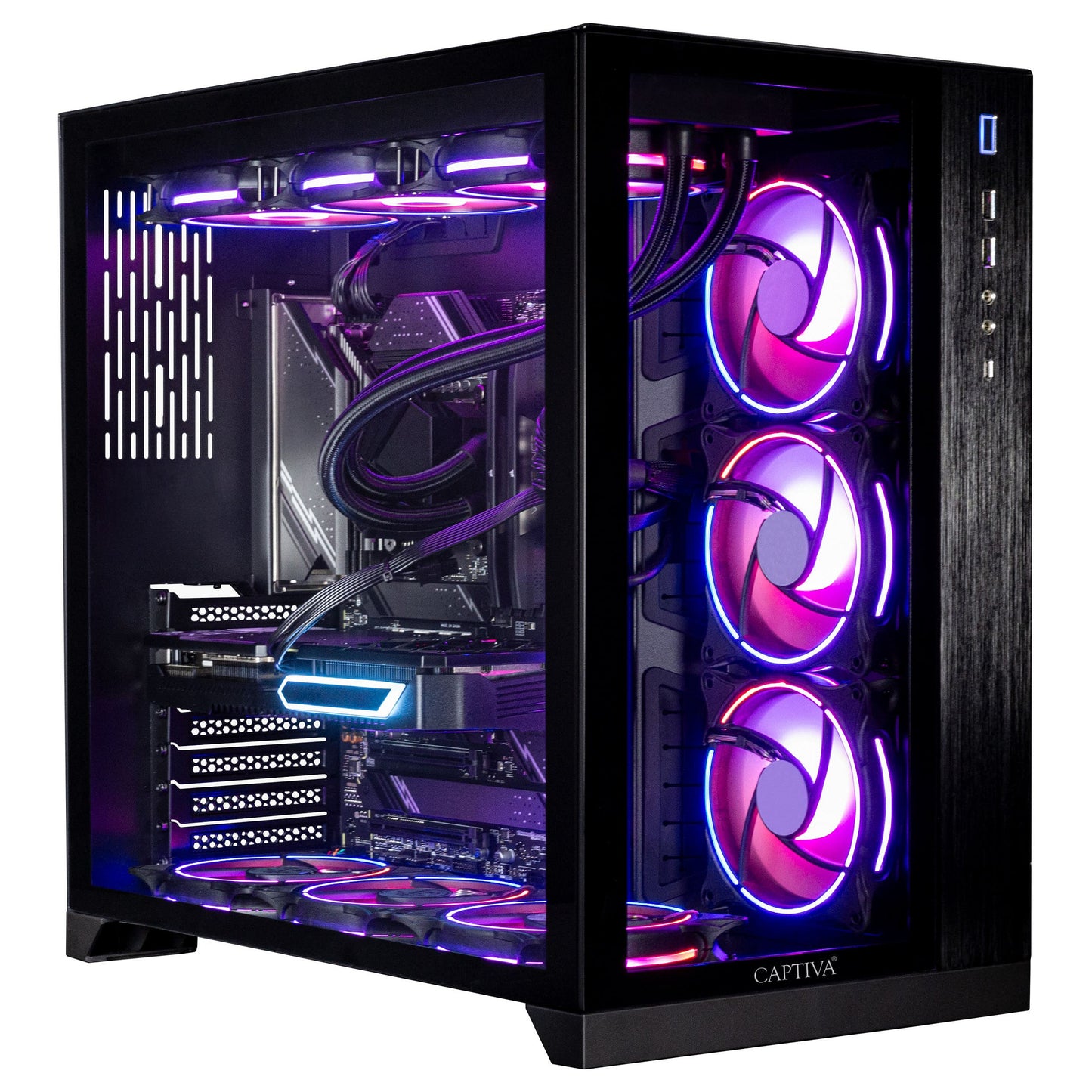 Captiva PC Highend Gaming I90-064 i9-14900KF 64GB/2TB SSD RTX 5070 Win 11