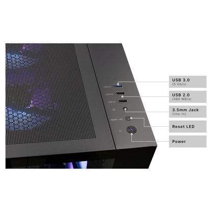 Captiva PC Highend Gaming R90-031 R7-5700X 32GB/1TB SSD RTX 5070 Win 11