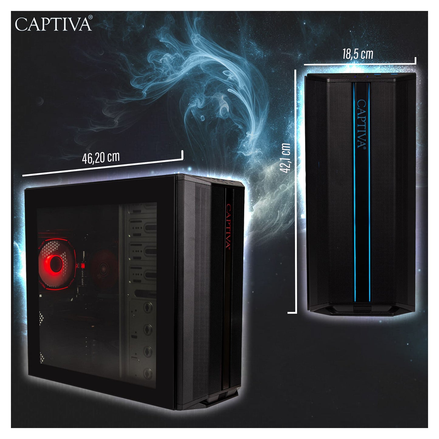Captiva PC Advanced Gaming R92-769 R7-5700X 32GB/1TB SSD RTX 5060Ti Win 11
