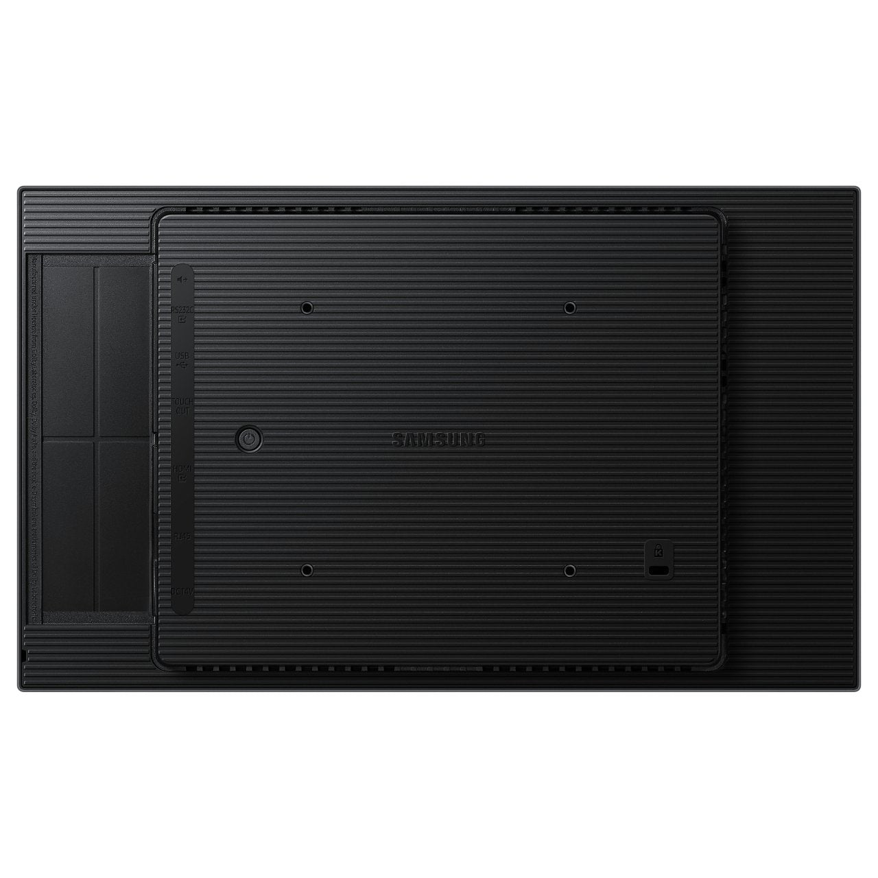 Samsung QB13C-T - 33 cm (13") LED interaktive Digital Signage - mit Touchscreen (Multi-Touch) - Tizen OS - 1080p 1920 x 1080 - Schwarz