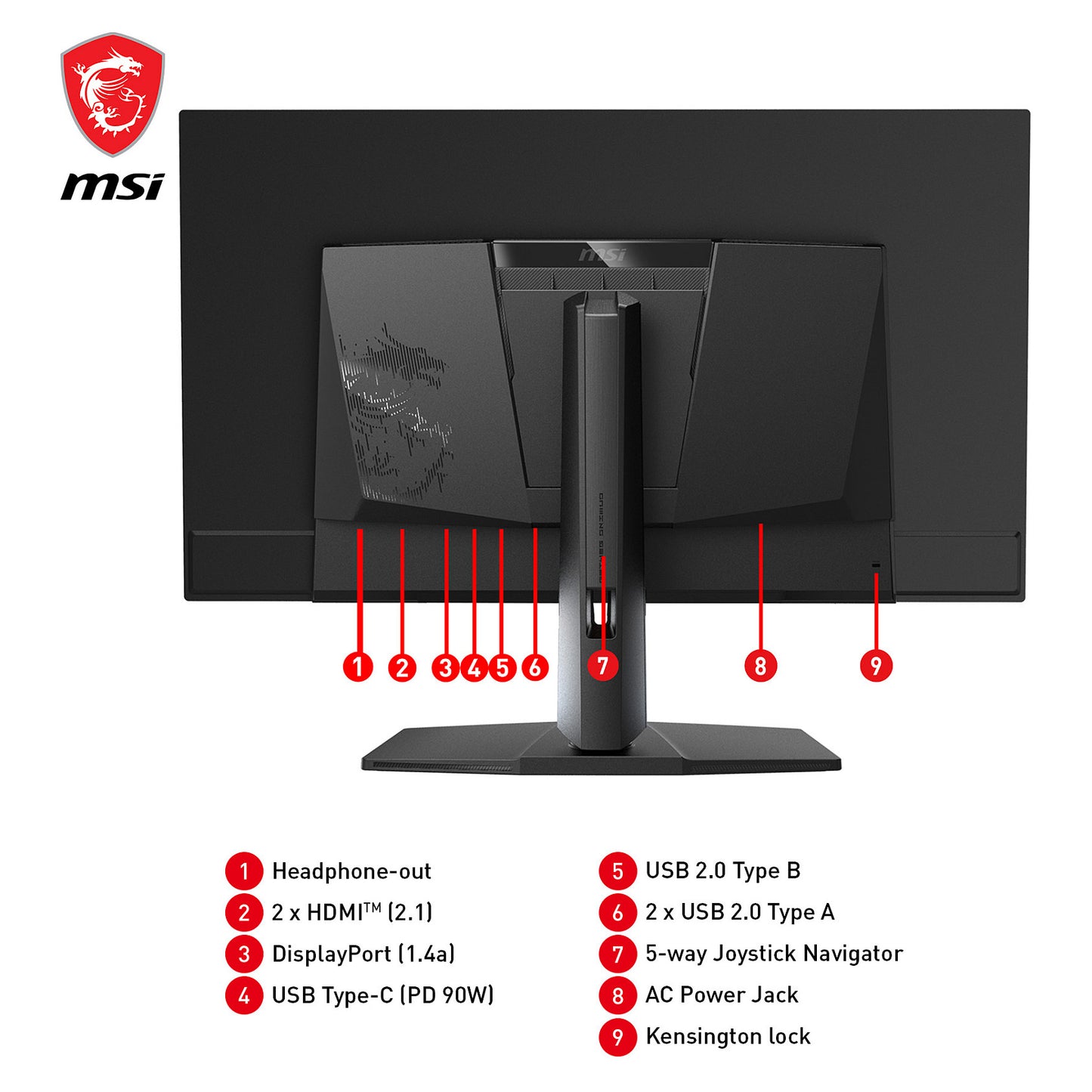 MSI MPG 321URXDE QD-OLED (80 cm (31.5 Zoll), schwarz, UltraHD/4K, QD-OLED, Adaptive-Sync, USB-C, 240Hz Panel)