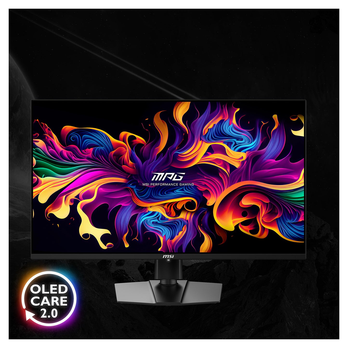 MSI MPG 321URXDE QD-OLED (80 cm (31.5 Zoll), schwarz, UltraHD/4K, QD-OLED, Adaptive-Sync, USB-C, 240Hz Panel)