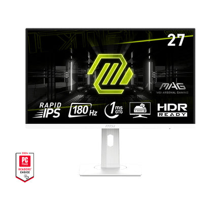 MSI MAG 274PFWDE (69 cm (27 Zoll), wei, FullHD, Rapid-IPS, HDR, Adaptive-Sync, 180Hz Panel)