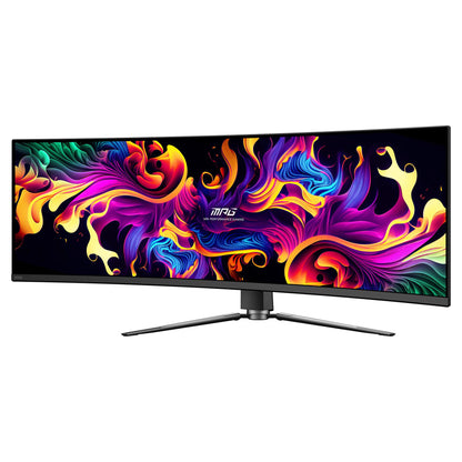 MSI MPG 491CQPXDE QD-OLED (124.5 cm (49 Zoll), schwarz, DQHD, Curved, USB-Hub, USB-C, 240Hz Panel)
