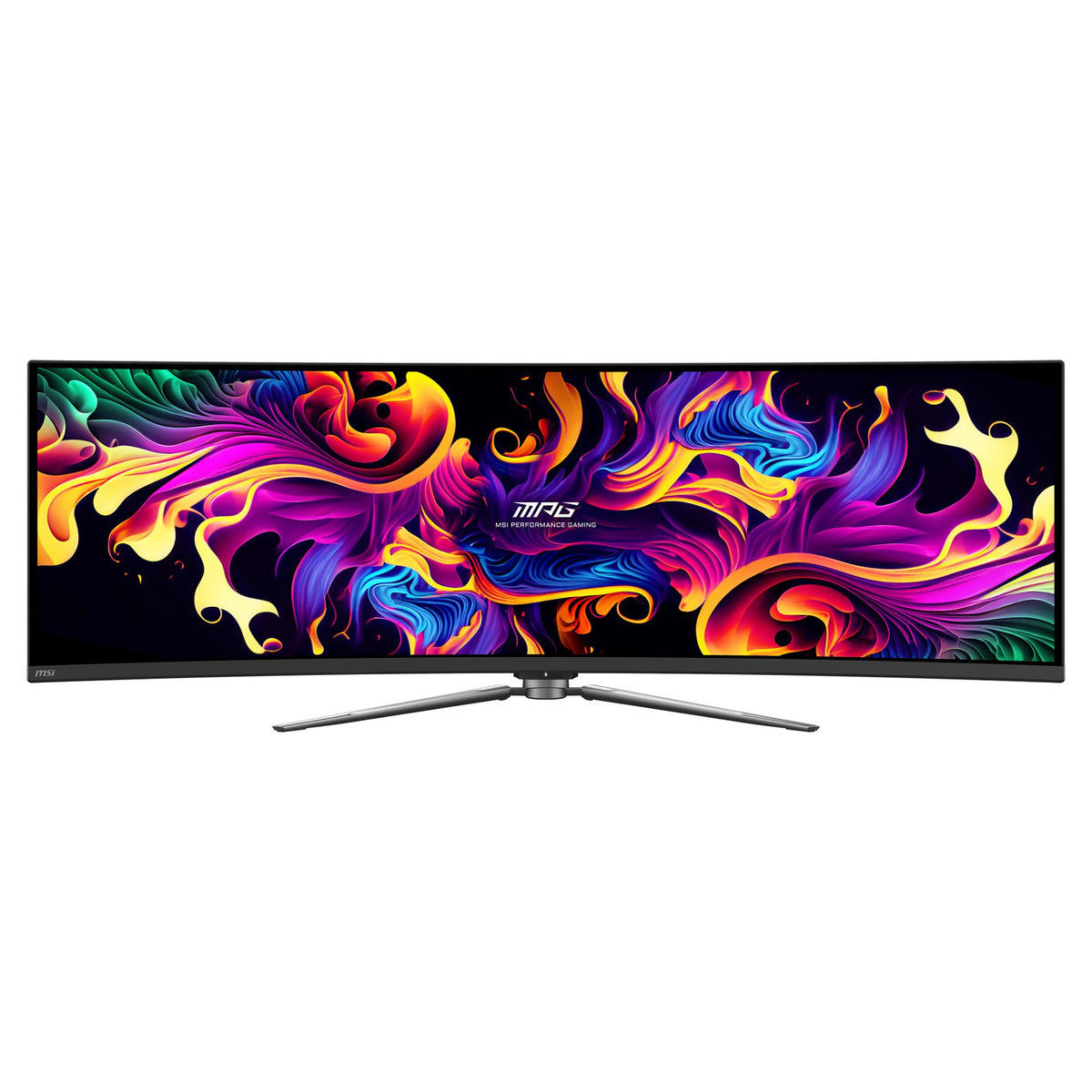 MSI MPG 491CQPXDE QD-OLED (124.5 cm (49 Zoll), schwarz, DQHD, Curved, USB-Hub, USB-C, 240Hz Panel)