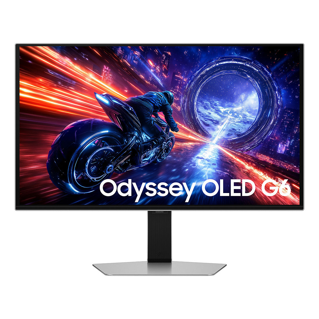 68,0cm/27" (2560x1440) Samsung Odyssey G6 G60SF S27FG602SU 16:9 WQHD OLED 0,03ms 500Hz DisplayPort HDMI USB VESA HDR FreeSync G-Sync Pivot Sr
