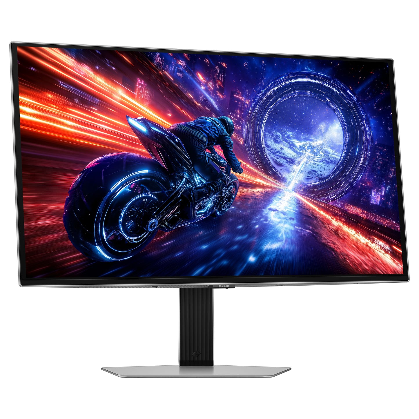 68,0cm/27" (2560x1440) Samsung Odyssey G6 G60SF S27FG602SU 16:9 WQHD OLED 0,03ms 500Hz DisplayPort HDMI USB VESA HDR FreeSync G-Sync Pivot Sr