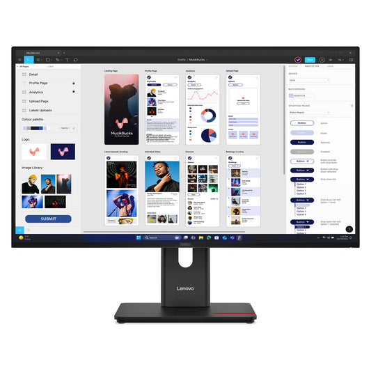 Lenovo ThinkVision T32UD-40 (31,5") UHD HDMI/DP/USB-C/DOC