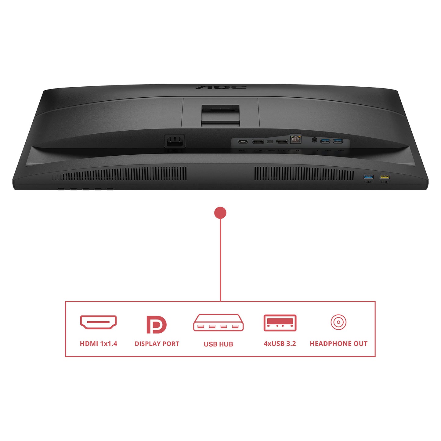AOC 68,6cm (27") 27E4CV 16:09 HDMI+DP+USB-C lift black