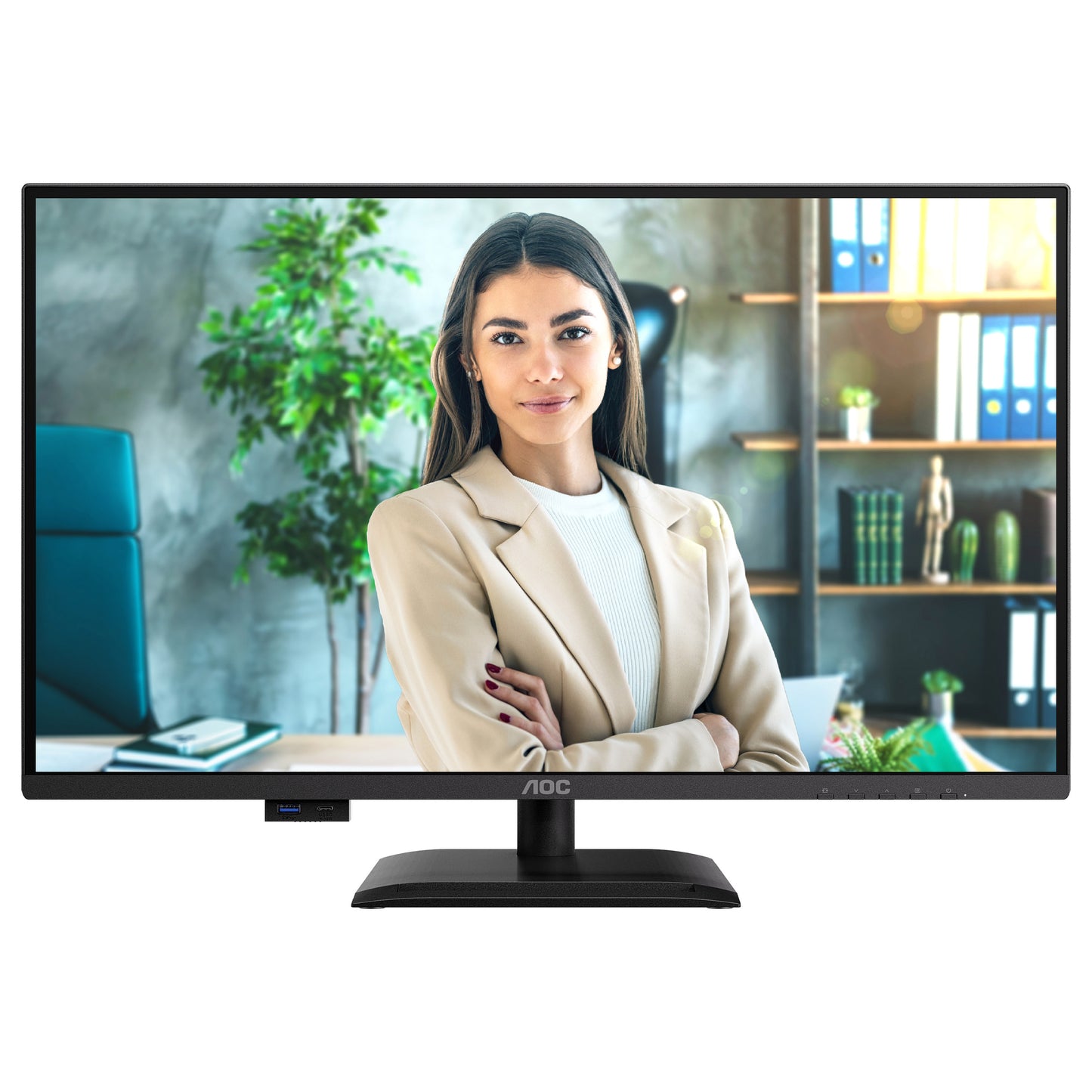 AOC 68,6cm (27") Q27P4U 16:09 2xHDMI+DP+USB Lift black