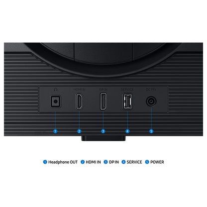 68cm/27" (2560x1440) Samsung Odyssey G6 LS27FG602EUXEN 16:9 WQHD IPS 1ms 350Hz HDMI DisplayPort VESA HDR FreeSync Black