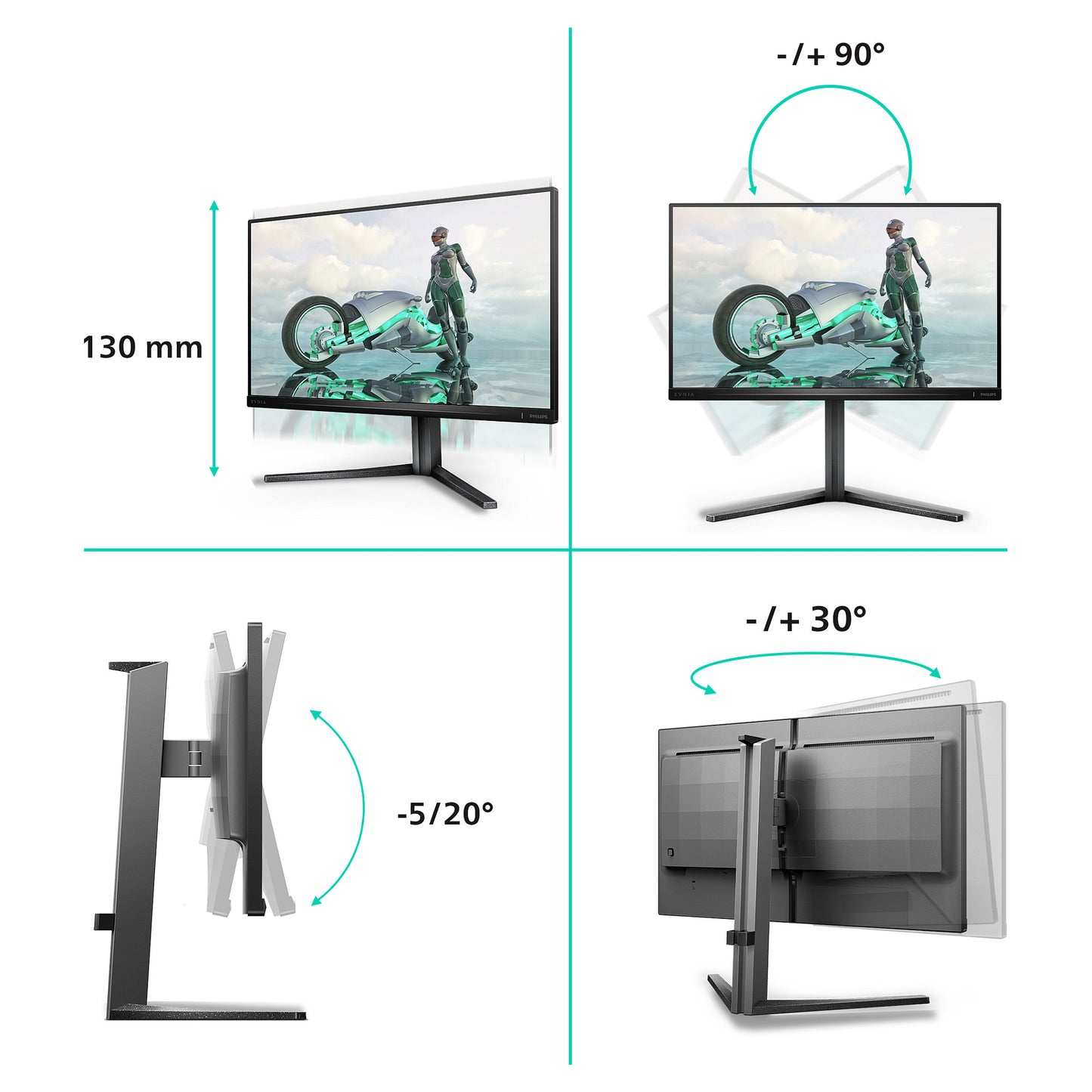 Philips Monitor 25M2N3200U 00 (25M2N3200U/00)