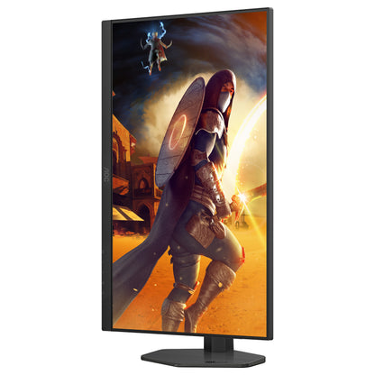 AOC Gaming Q27G4SRU - 27 Zoll QHD, 300 Hz, 1 ms, HDR400 2560x1440, 2x HDMI 2.1, DisplaPort 1.4, USB Hub schwarz-rot