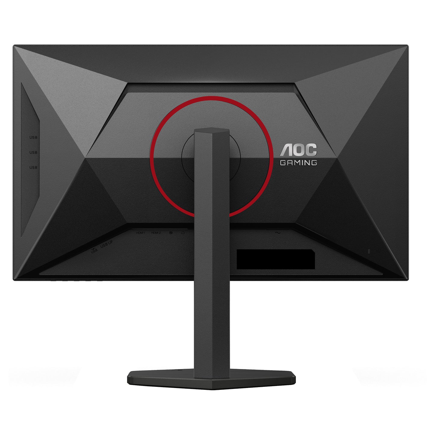 AOC Gaming Q27G4SRU - 27 Zoll QHD, 300 Hz, 1 ms, HDR400 2560x1440, 2x HDMI 2.1, DisplaPort 1.4, USB Hub schwarz-rot