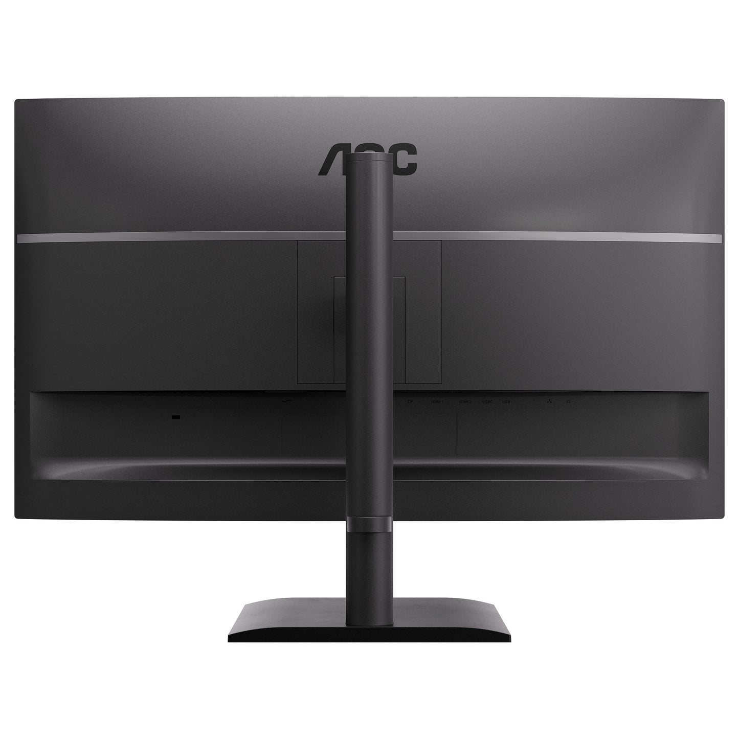 AOC U27E4CV - 27 Zoll Ultra HD, Lautsprecher, (3840x2160, 60 Hz, 2x HDMI 2.0, DisplayPort 1.4, USB-C (90W PD), RJ45, USB Hub) schwarz
