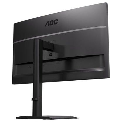 AOC U27E4CV - 27 Zoll Ultra HD, Lautsprecher, (3840x2160, 60 Hz, 2x HDMI 2.0, DisplayPort 1.4, USB-C (90W PD), RJ45, USB Hub) schwarz