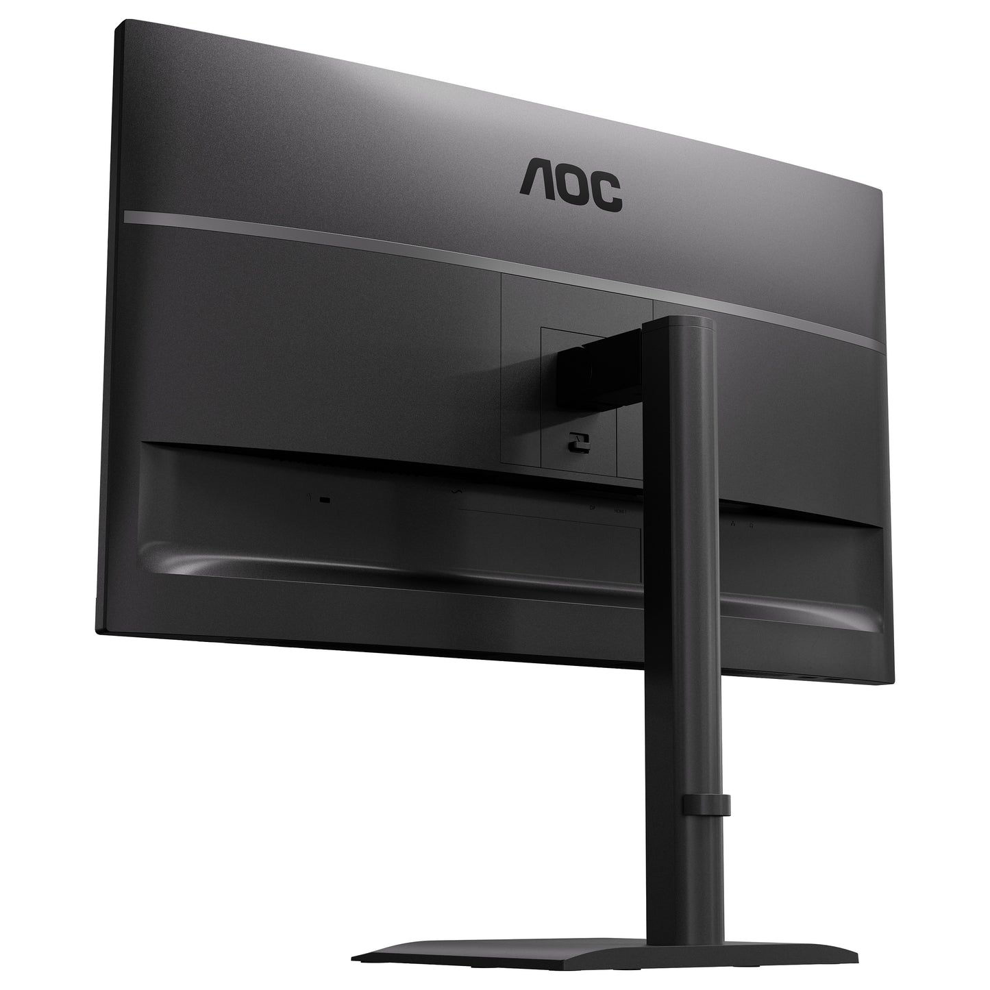 AOC U27E4CV - 27 Zoll Ultra HD, Lautsprecher, (3840x2160, 60 Hz, 2x HDMI 2.0, DisplayPort 1.4, USB-C (90W PD), RJ45, USB Hub) schwarz
