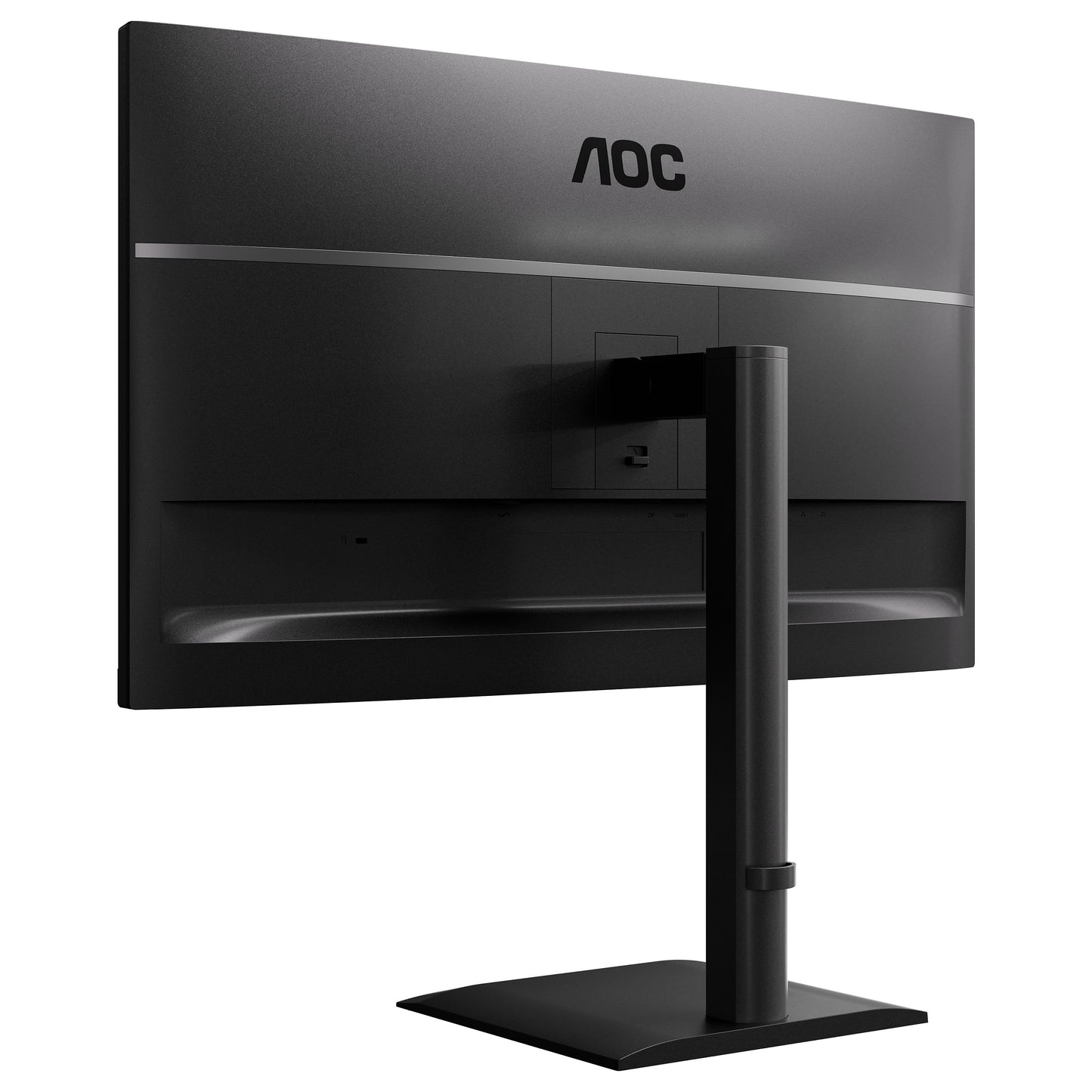 AOC U27E4CV - 27 Zoll Ultra HD, Lautsprecher, (3840x2160, 60 Hz, 2x HDMI 2.0, DisplayPort 1.4, USB-C (90W PD), RJ45, USB Hub) schwarz