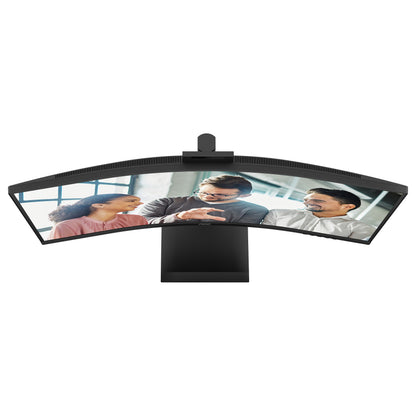 86,4cm/34" (3440x1440) AOC CU34E4CW 21:9 VA 4ms 120Hz Curved HDMI DisplayPort USB-C RJ45 VESA Speaker Webcam HDR10 KVM Black