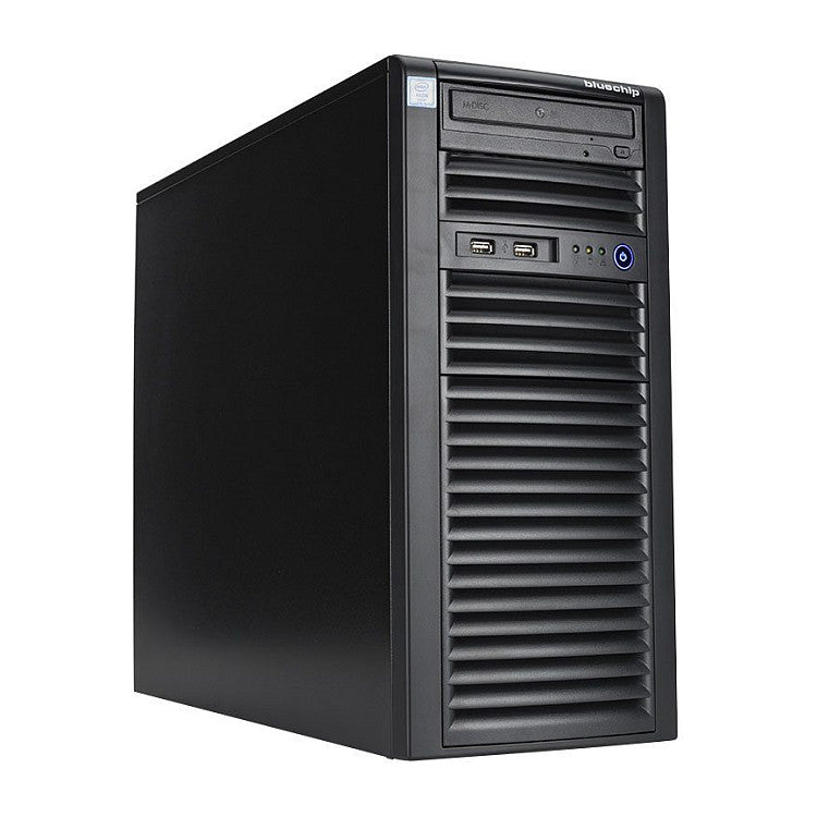 Server bluechip SERVERline T40320s Tower, Xeon 4410Y 32 GB DDR5, 2 x 960 GB SSD, 2 x RJ45 (10 Gb/s)