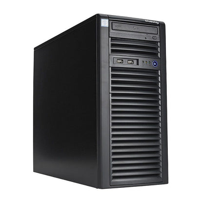 Server bluechip SERVERline T40320s Tower, Xeon 4410Y 32 GB DDR5, 2 x 960 GB SSD, 2 x RJ45 (10 Gb/s)
