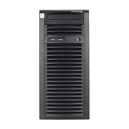 Server bluechip SERVERline T40320s Tower, Xeon 4410Y 32 GB DDR5, 2 x 960 GB SSD, 2 x RJ45 (10 Gb/s)