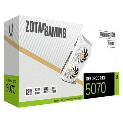 RTX 5070 12GB Zotac Twin Edge OC GDDR7 White