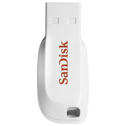 STICK Sandisk Cruzer Blade - USB-Flash-Laufwerk - 16 GB - USB 2.0 - wei