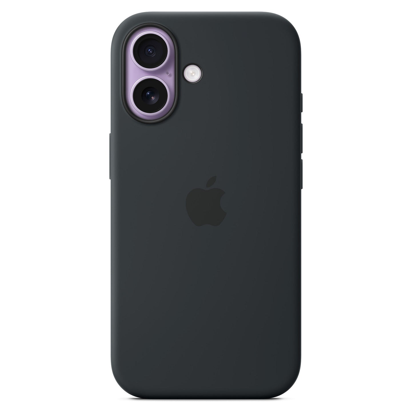 Silikon Case iPhone 17 mit MagSafe (schwarz)