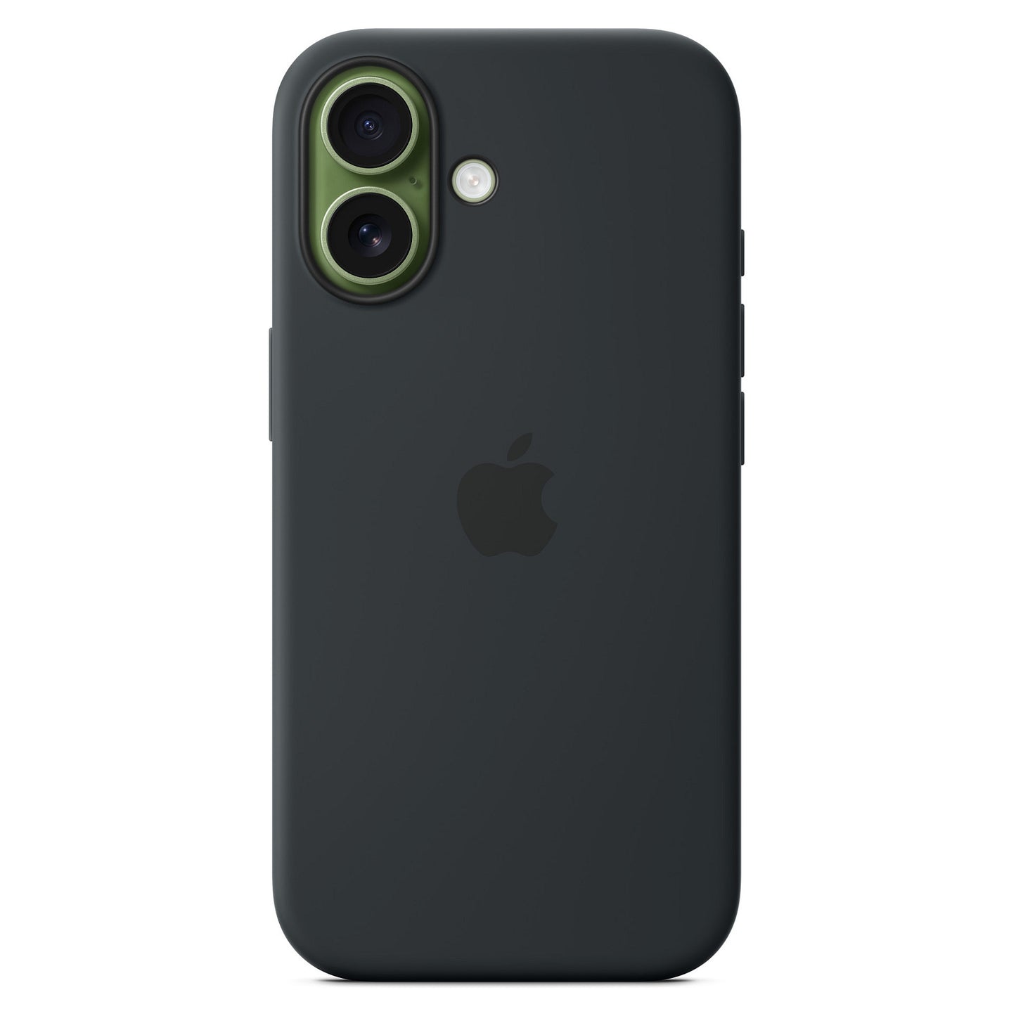 Silikon Case iPhone 17 mit MagSafe (schwarz)