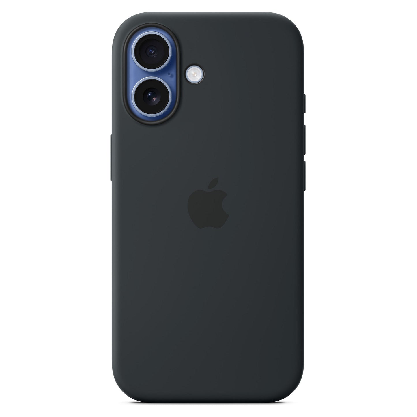 Silikon Case iPhone 17 mit MagSafe (schwarz)