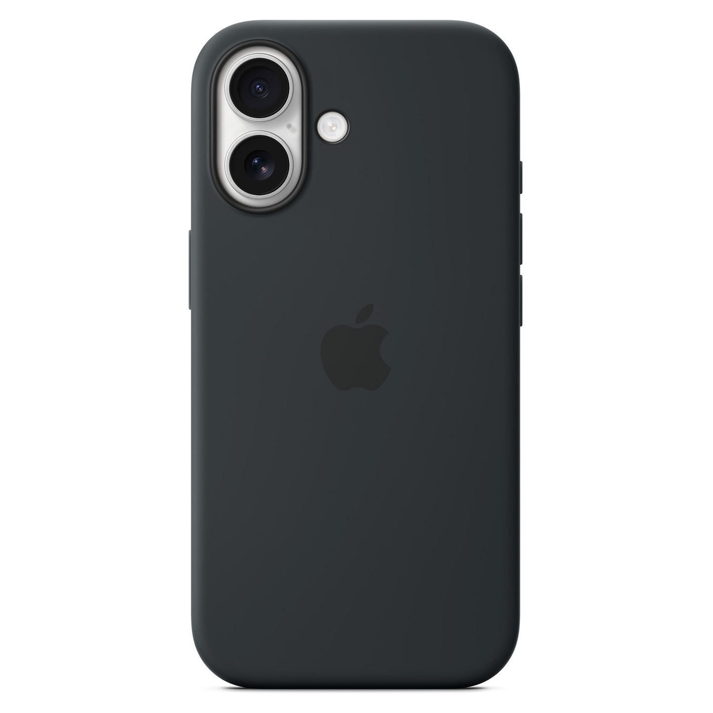 Silikon Case iPhone 17 mit MagSafe (schwarz)