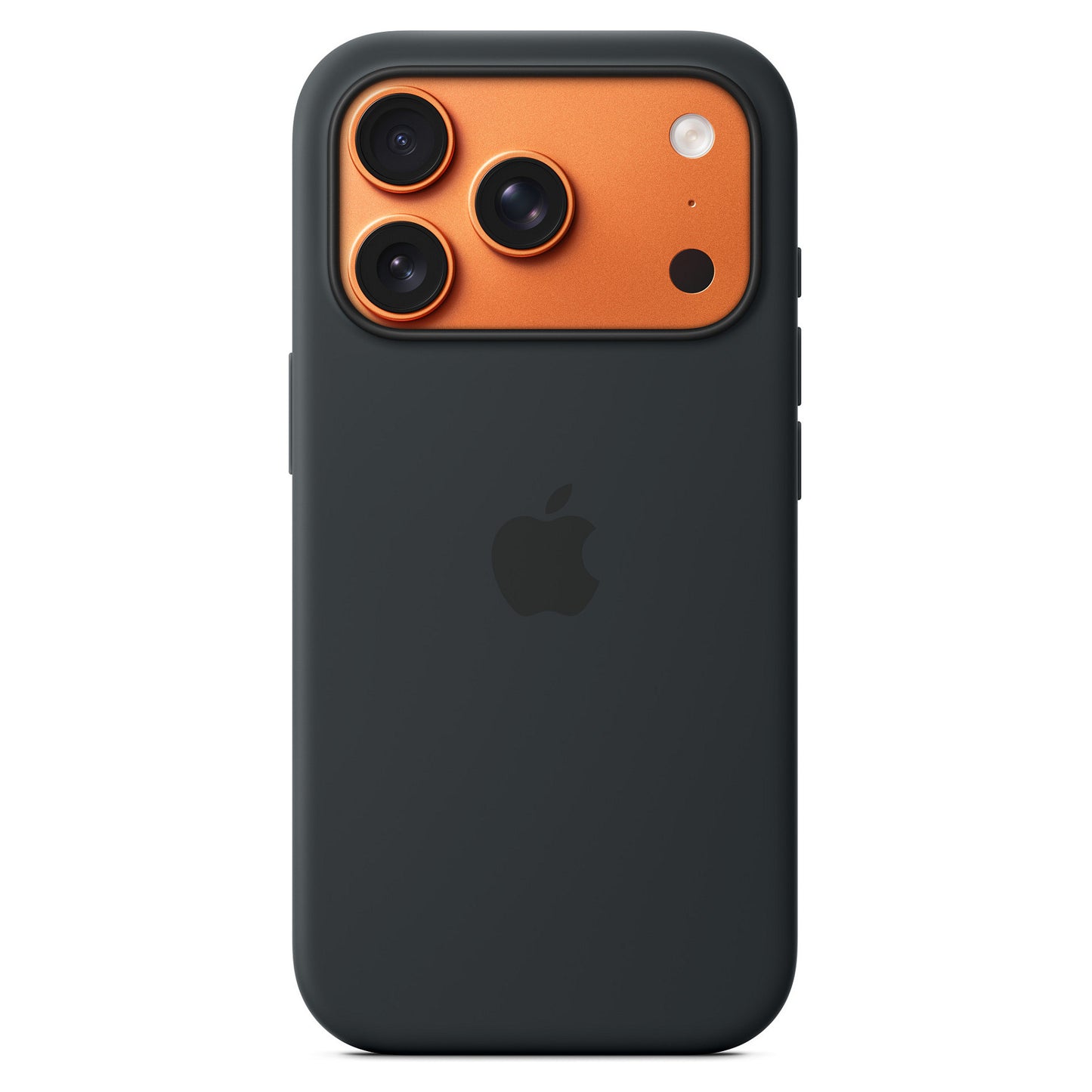 Silikon Case iPhone 17 Pro mit MagSafe (schwarz)