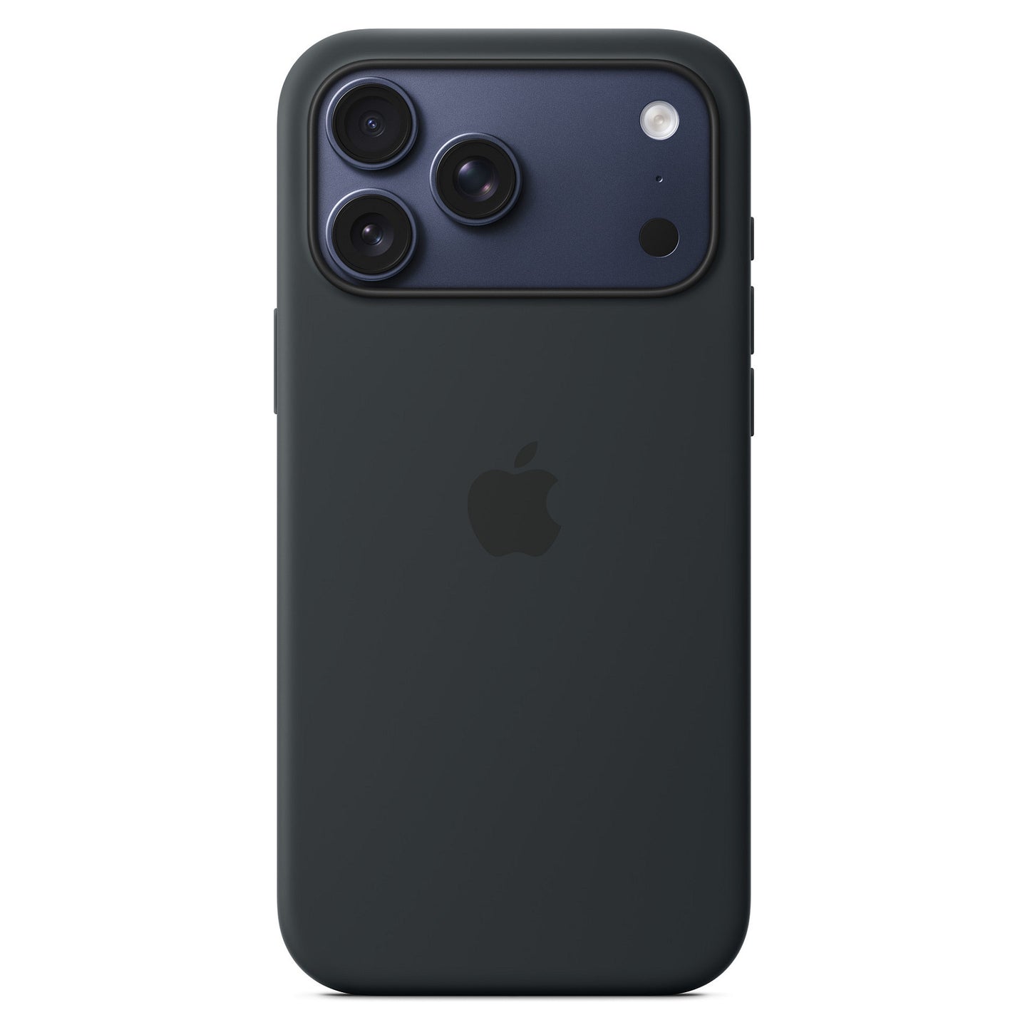 Silikon Case iPhone 17 Pro Max mit MagSafe (schwarz)
