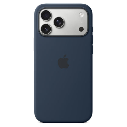 Silikon Case iPhone 17 Pro Max mit MagSafe (mitternacht)