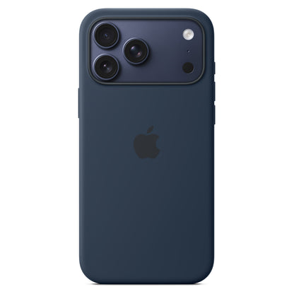 Silikon Case iPhone 17 Pro Max mit MagSafe (mitternacht)