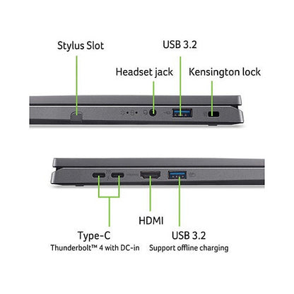 Acer Aspire Spin 14 ASP14-52MTN-79EW Convertible Notebook 35,56 cm (14")
