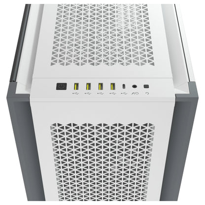 Corsair 7000D Airflow White Full Tower Gaming Gehäuse mit Glas Seitenfenster