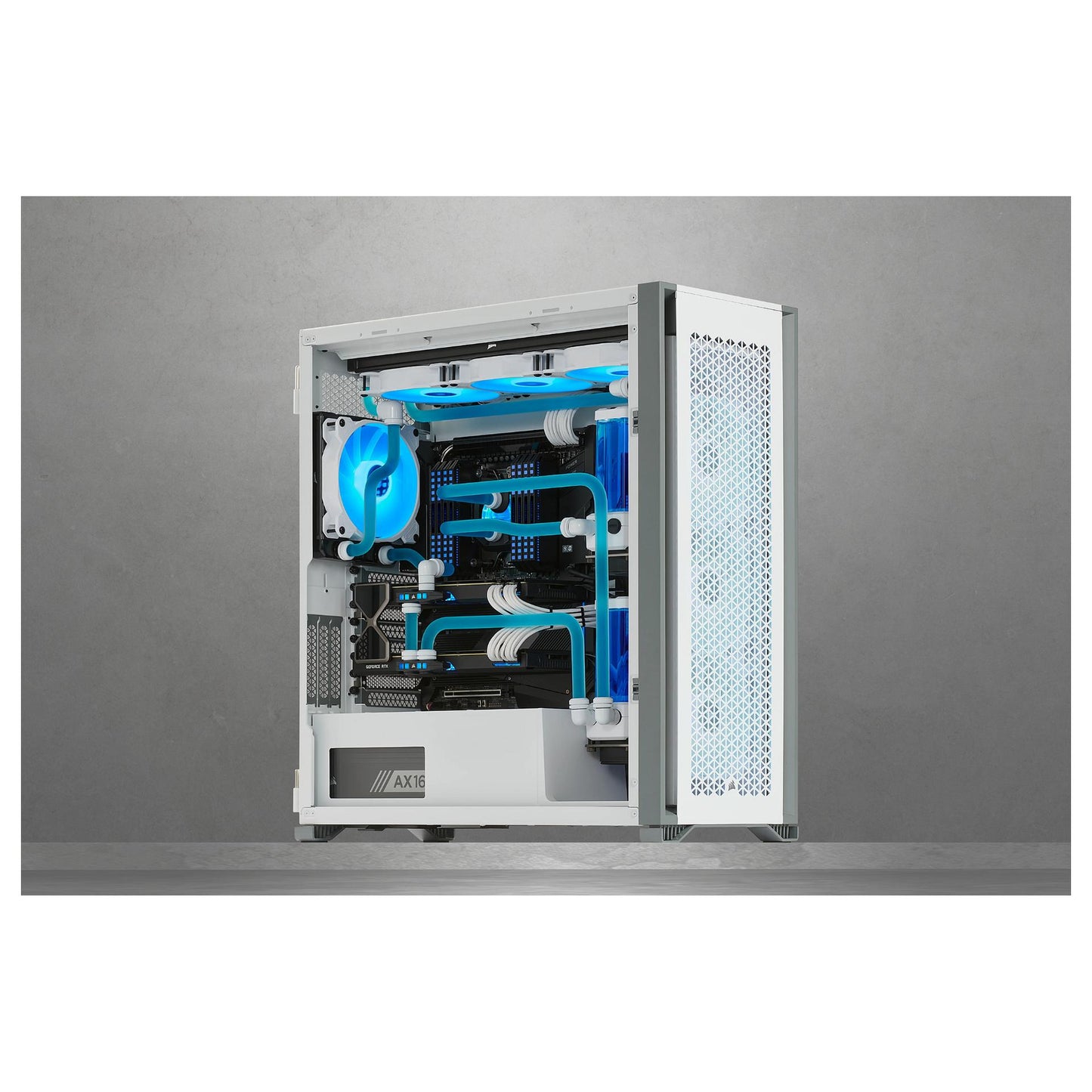 Corsair 7000D Airflow White Full Tower Gaming Gehäuse mit Glas Seitenfenster